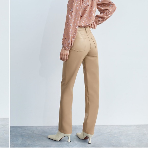 Aritiza Melina Pants Size 0 Tall Sand Bluff - Picture 3 of 5